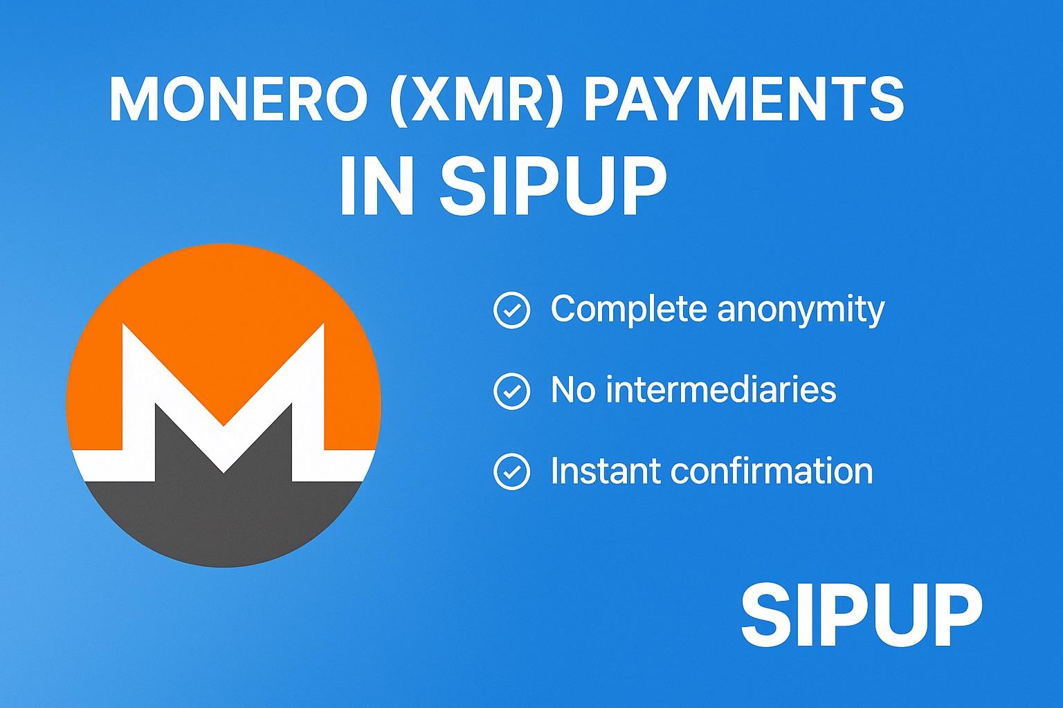 Monero XMR in SIPeasy: Anonymous VoIP Payments Without KYC